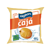 Polpa de Cajá Ekobom 100g Polpa de Cajá Ekobom 100g