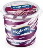 Sorvete Iogurte com Frutas Vermelhas Ekobom 1,5L
