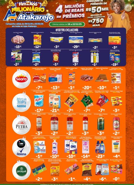 Encarte Fim de Ano Milionario Sergipe