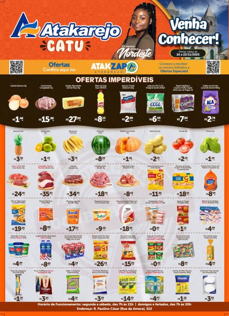 Encarte de Inauguração de Catu