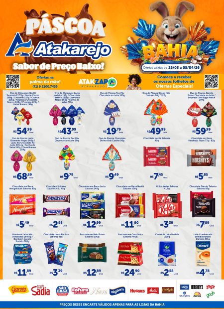 Encarte Sazonal Páscoa Bahia