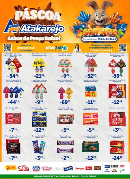 Encarte Sazonal Páscoa Sergipe