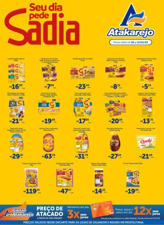 Encarte Sadia e Perdigão Salvador/RMS
