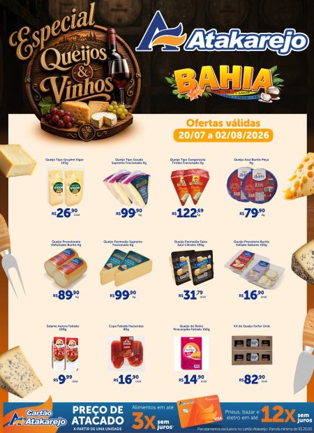Especial Queijos e Vinhos Bahia