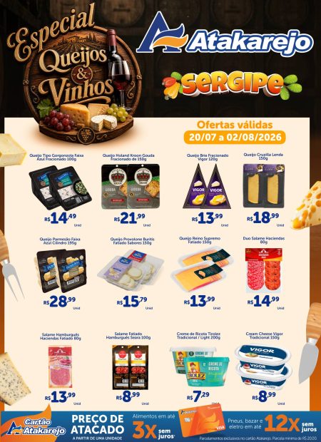 Especial Queijos e Vinhos Sergipe