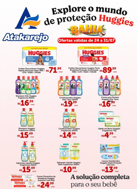 Encarte Huggies Bahia