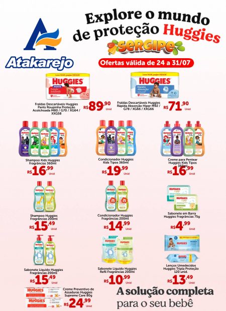 Encarte Huggies Sergipe