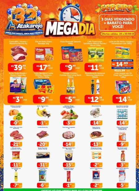Encarte Mega Dia Sergipe