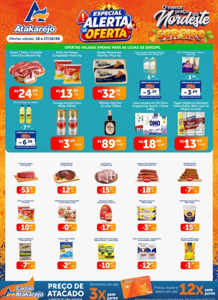 Especial Alerta de Oferta Sergipe