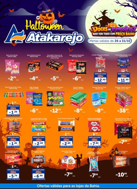 Encarte Halloween Bahia